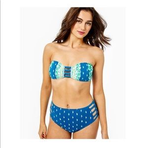 Lilly Pulitzer Bikini Top and Bottom Size 6
